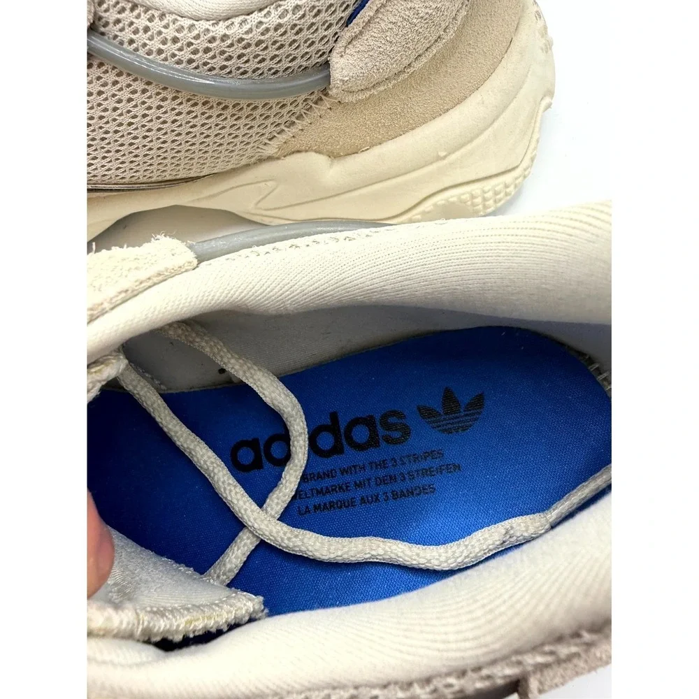 Adidas‎ Originals Ozweego IG3555 Mens 6.5 Gray Silver Running Athletic Shoes
